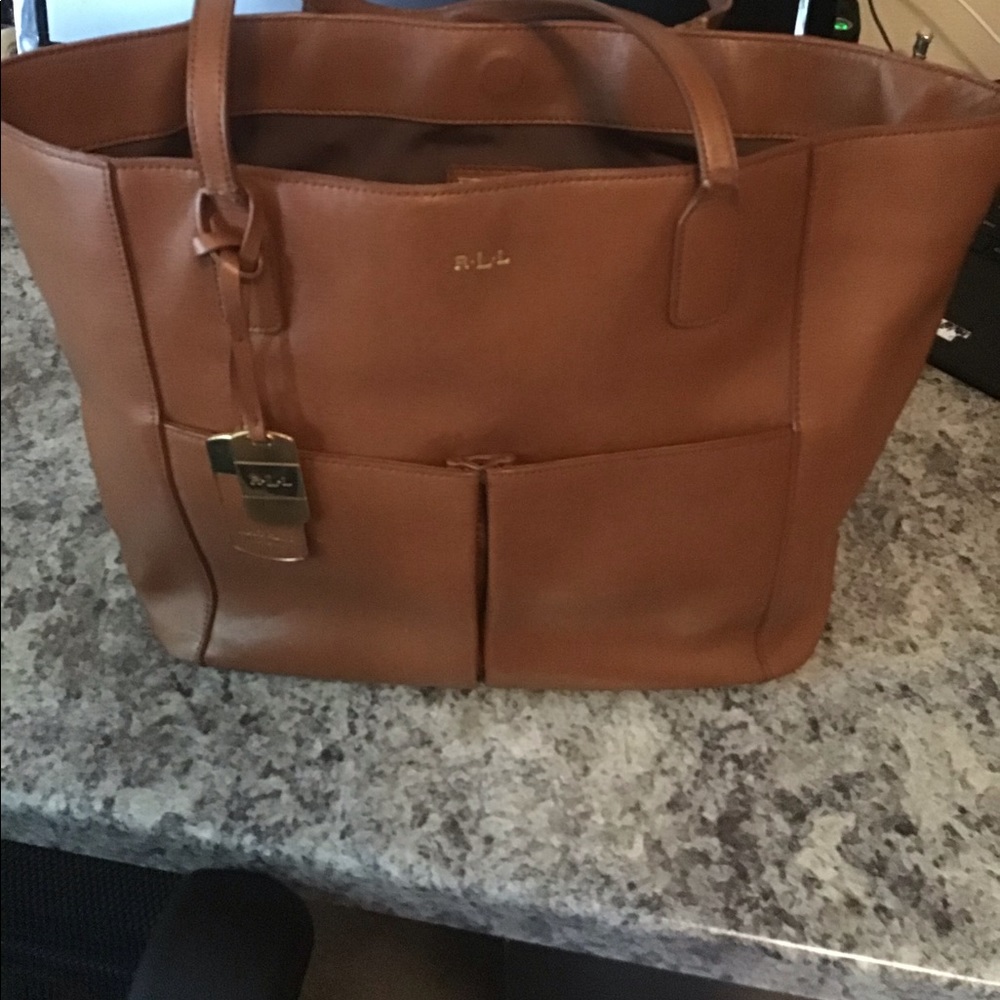 Ralph Lauren leather purse
